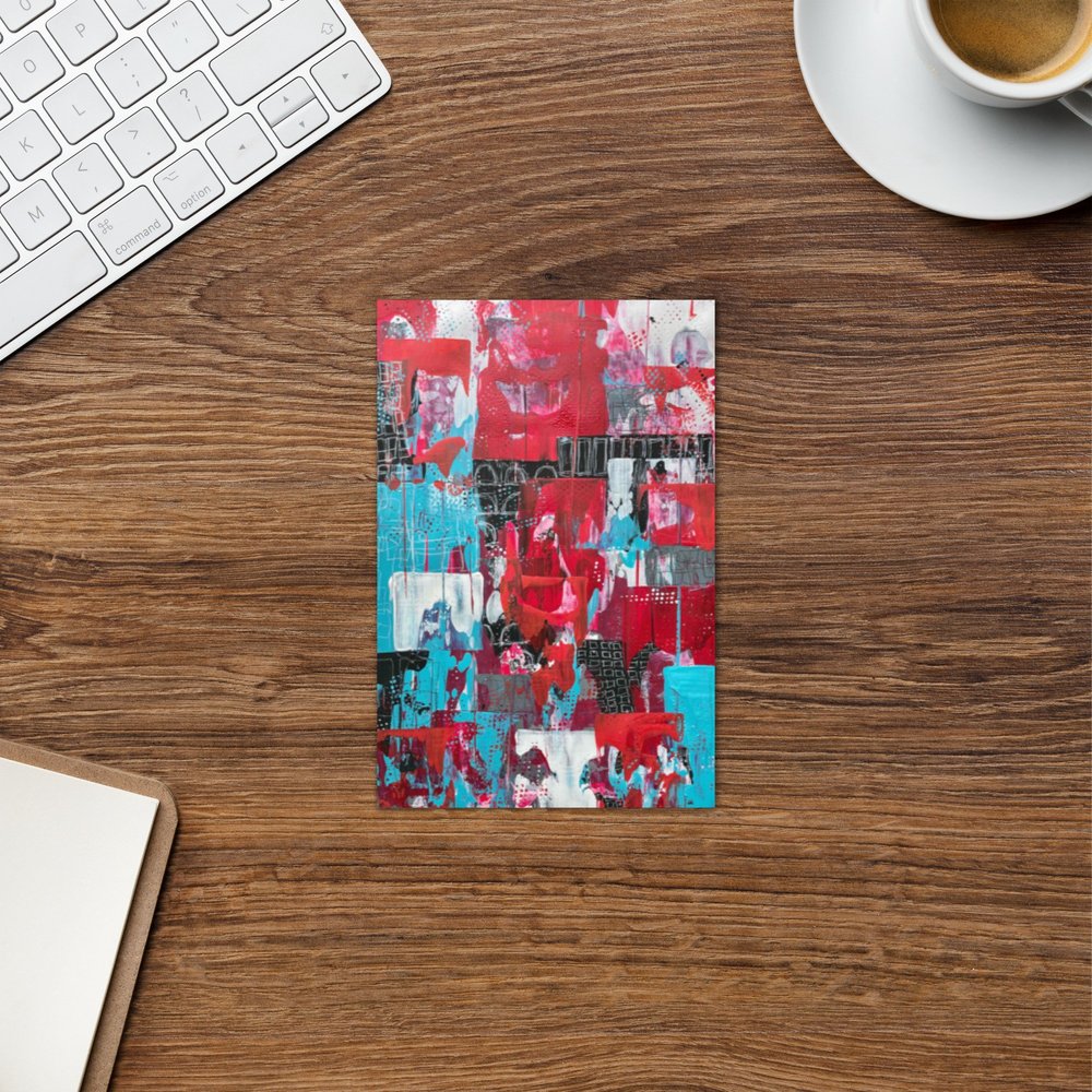 Greeting card  - Somehow it Seems So Still