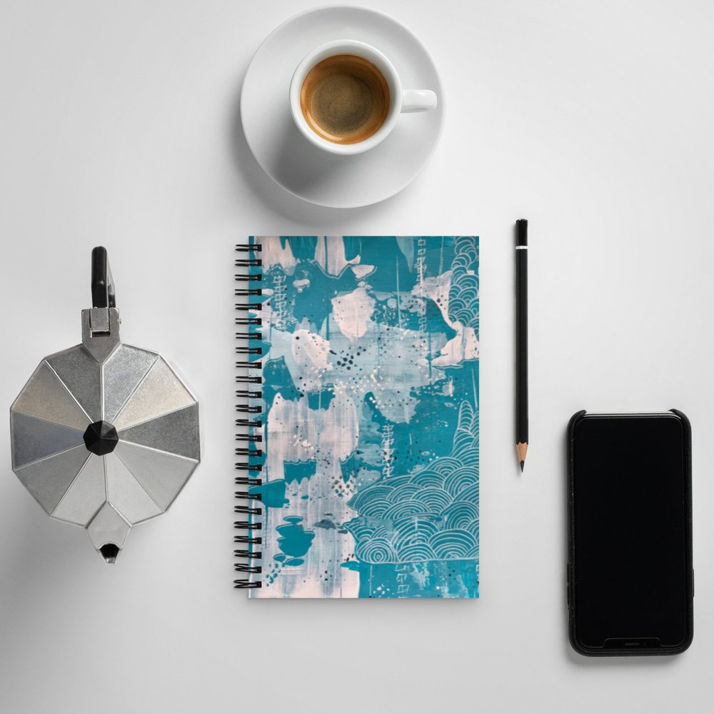 Spiral notebook - Cities in the Clouds
