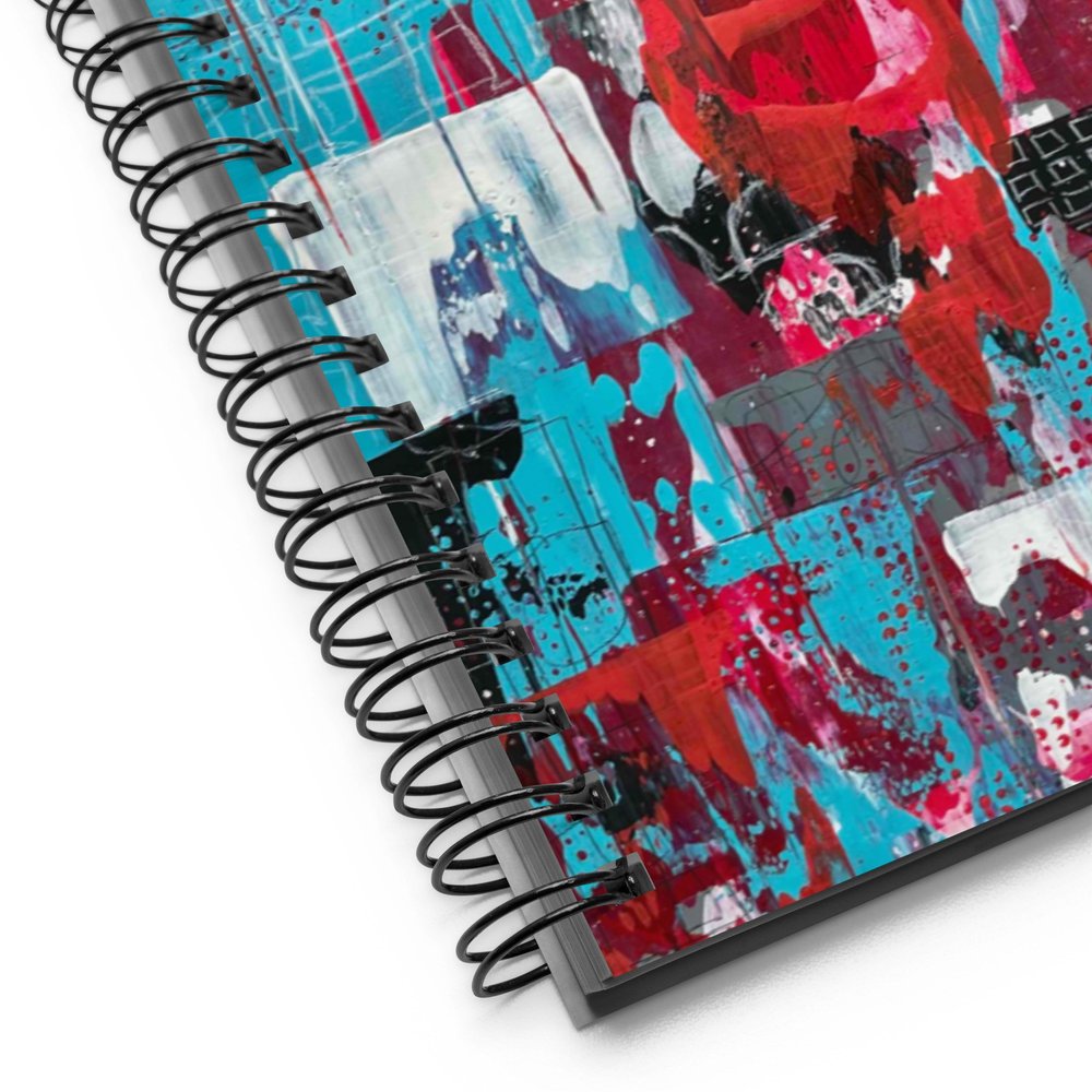 Spiral notebook - Somehow It Seems So Still